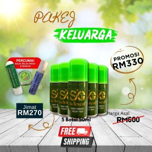 Pakej Keluarga - 5 Botol Kecil
