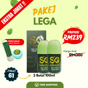 Pakej Lega - 2 Botol Besar
